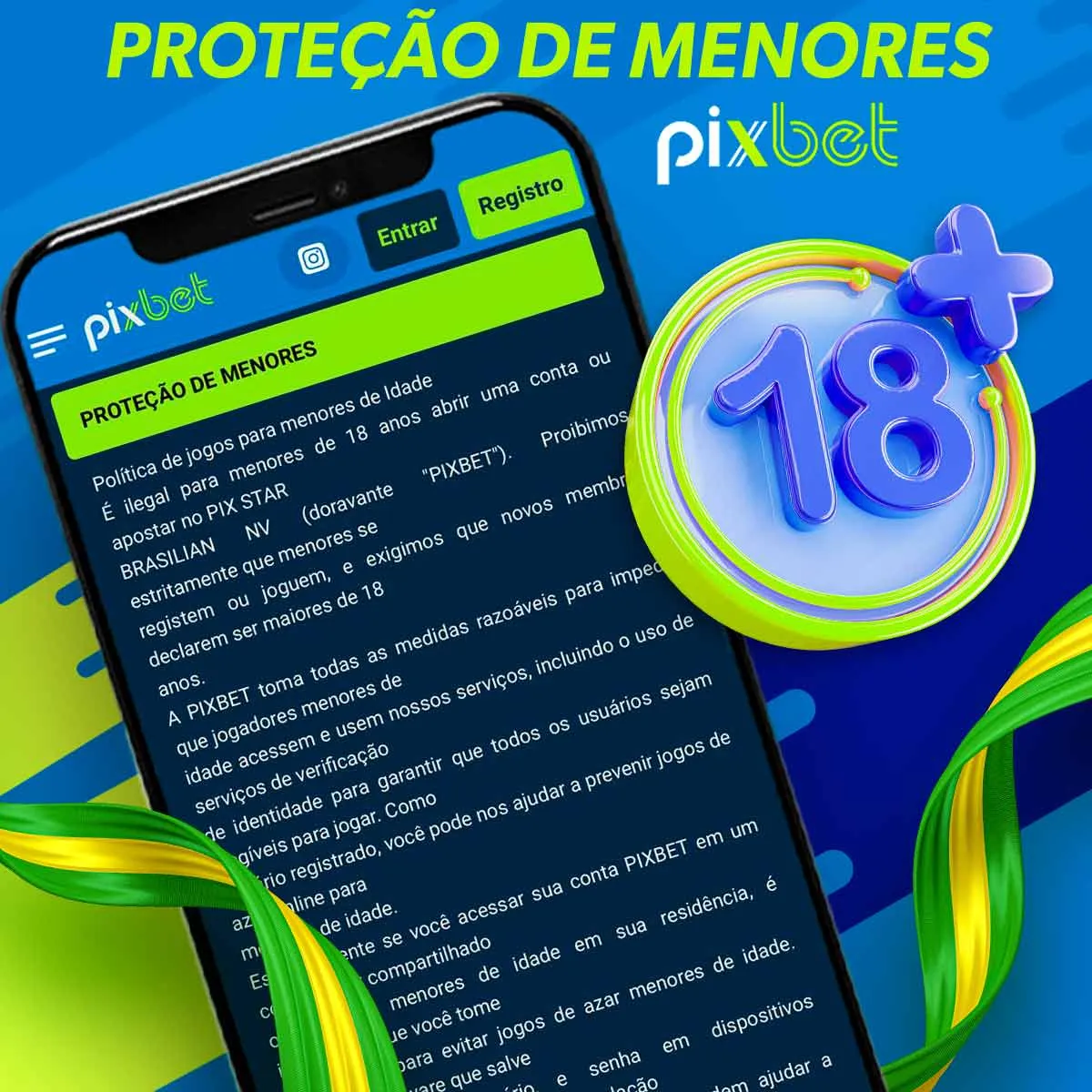 Proteção de Menores no Aplicativo Pixbet