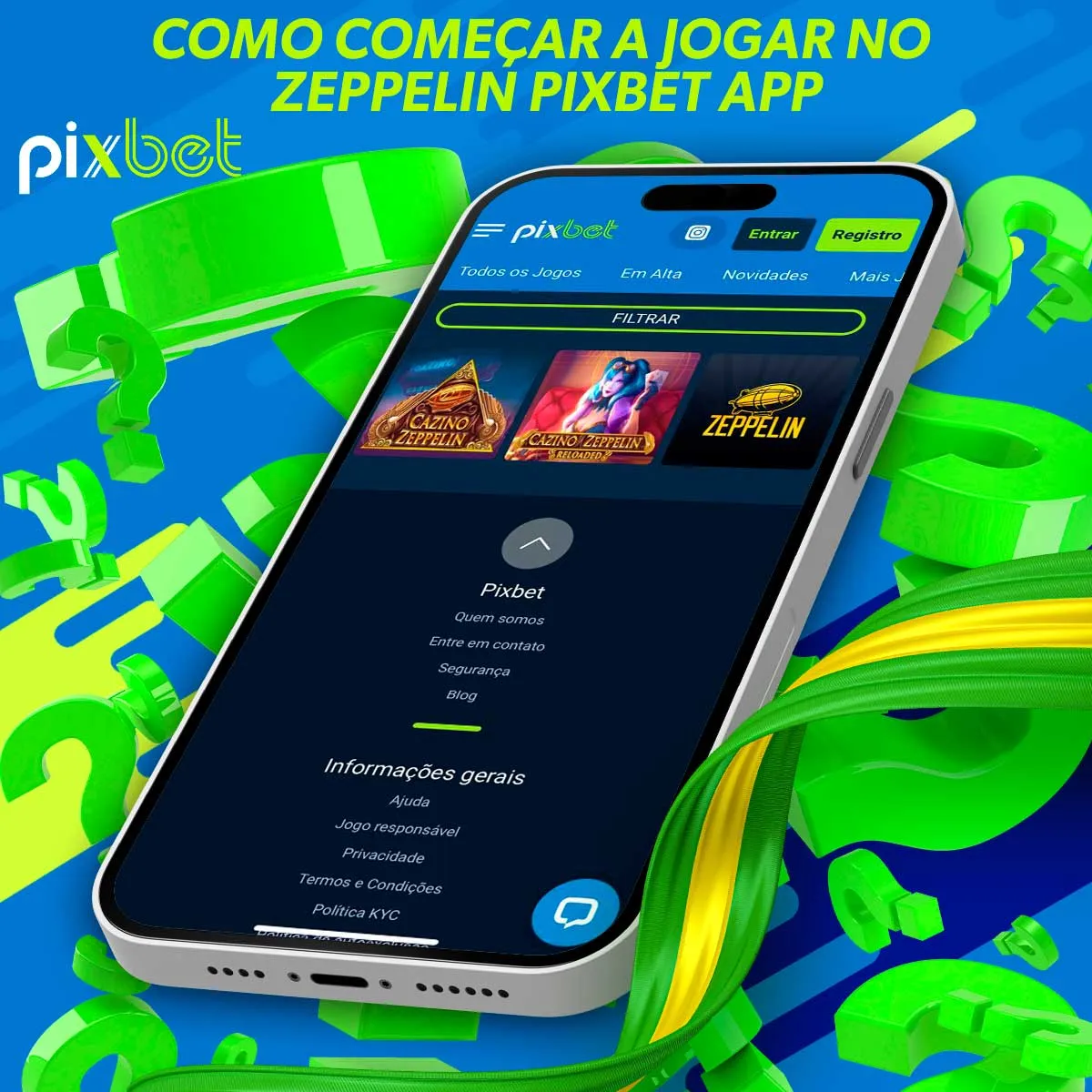 Por onde começar a jogar Zeppelin da Pixbet