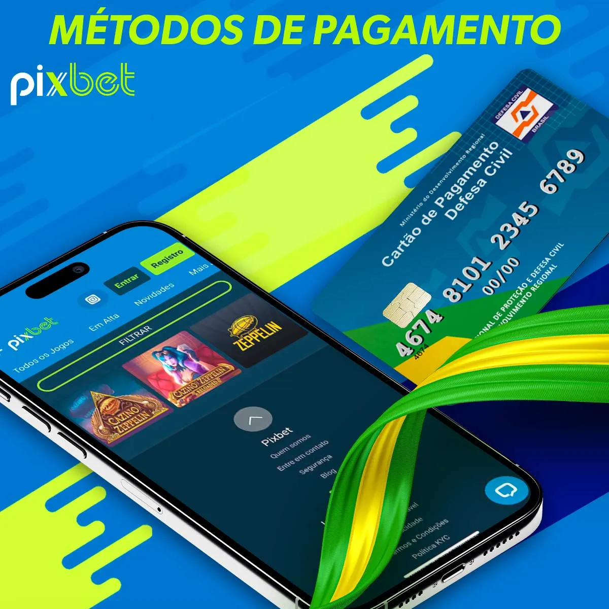 Métodos de depósito de dinheiro na conta Pixbet Brasil