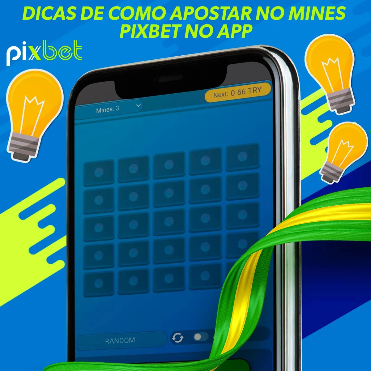 Qual é a estratégia para jogar Mines de Pixbet