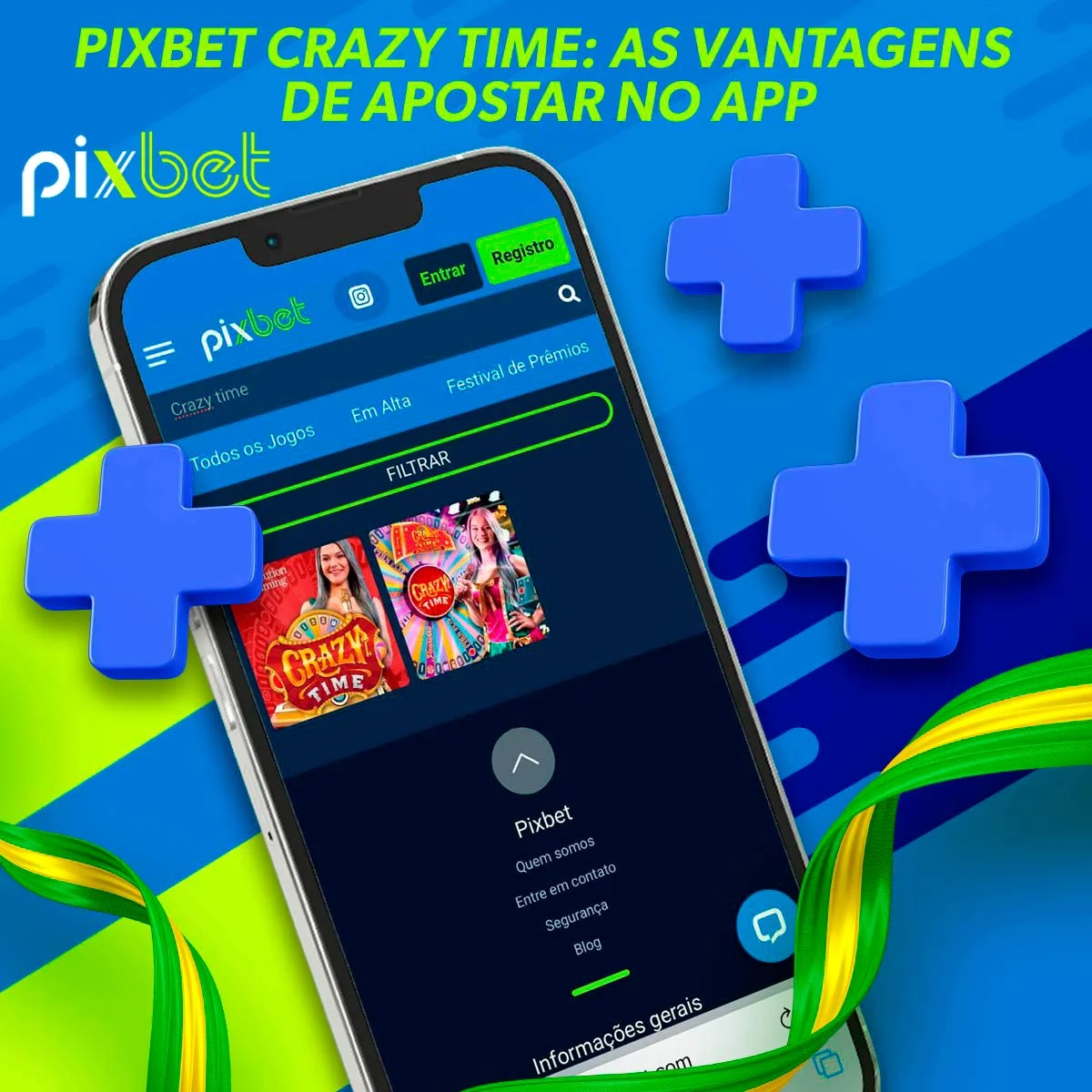 Prós e contras do jogo Crazy Time PixBet