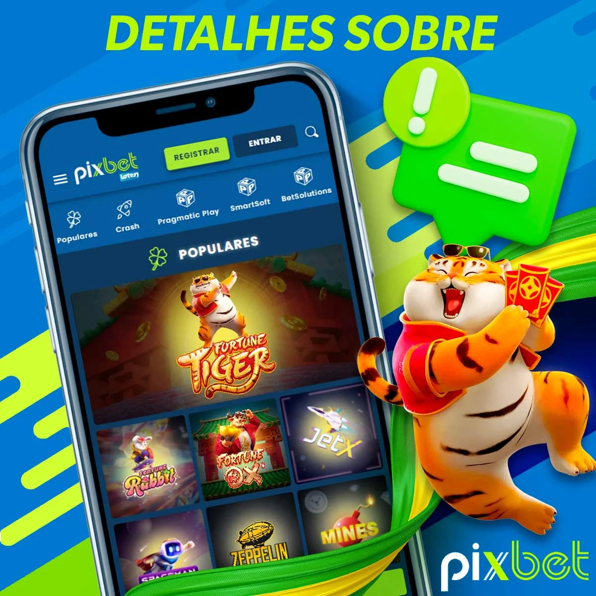 Detalhes do Fortune Tiger Pixbet